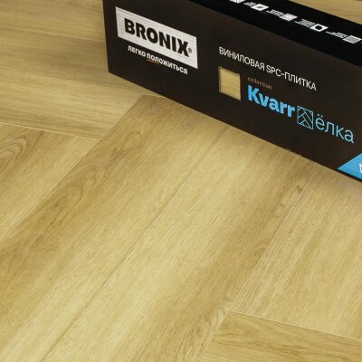 Каменный SPC ламинат BRONIX KVARR Herringbone Dune (635х127х4мм)
