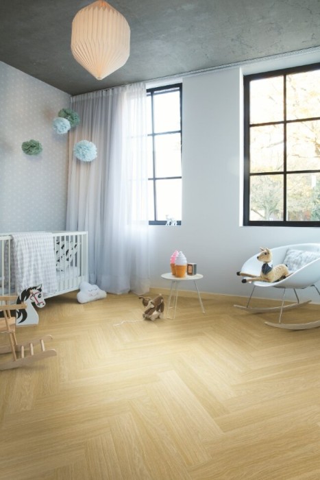Плитка ПВХ Quick Step Vinyl Flex Pristine Дуб безмятежный натуральный средний SGHBC20332 (740x129x2,5 мм)
